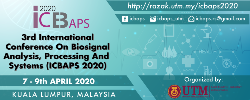 3rd International Conference on BioSignal Analysis, Processing and Systems (ICBAPS 2020)