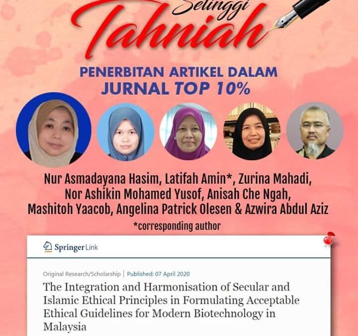Tahniah PM Dr Nor Ashikin Mohd Yusof