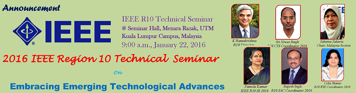 IEEE Region 10 Technical Seminar