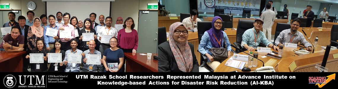 UTM Razak School Researchers Represented Malaysia